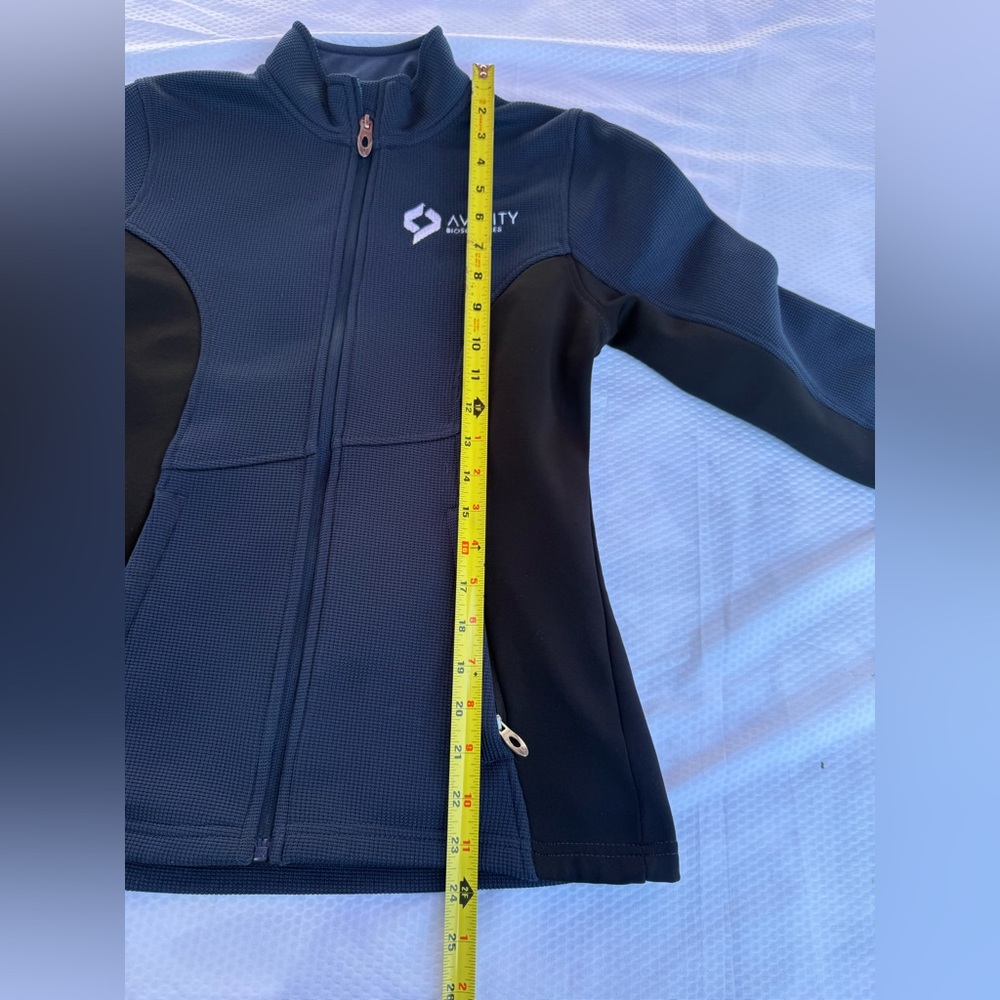 Spyder Women's Navy and Black Utility Jacket - Picture 5 of 10